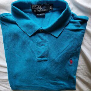 Polo by Ralph Lauren Men's Teal Polo Shirt